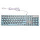 thumbnail image 1 of Teclado mecánico con interruptor azul, 104 teclas, retroiluminación, ergonómico, retro, Steampunk, redondo, teclado mecánico para juegos para Windows Bleu Interrupteur bleu, 1 of 14