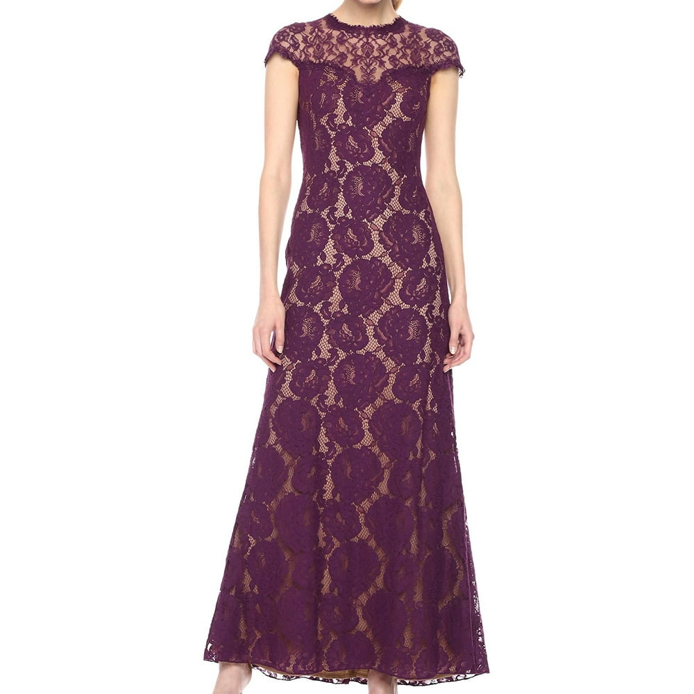 tadashi shoji floral gown