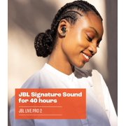 Open Box JBL Live Pro 2 TWS - True wireless Noise Cancelling earbuds - Black