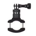 thumbnail image 1 of Riwcyla Handlebar Adapter Mount Motorcycle Mount Bracket Rack Mount Holder Rotatable Aluminum Alloy Compatible with SJCAM AKASO DJI GoPro Hero 11/10/9/8/7 One/X2/X3 and Other Action Cameras, 1 of 6