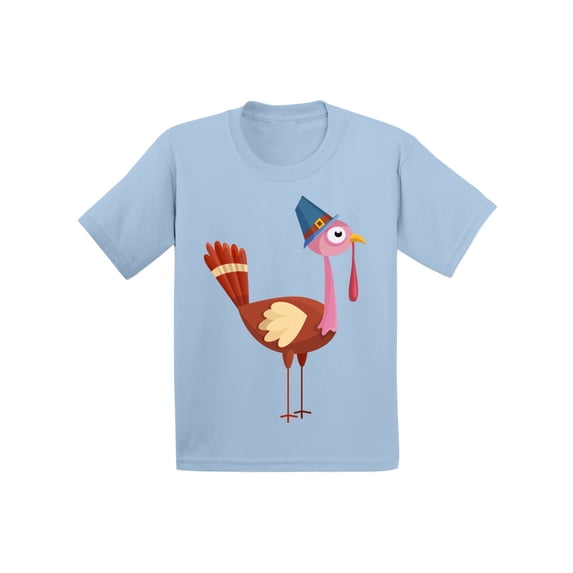 Awkward Styles Girls Thanksgiving Shirts Toddler Turkey T-shirt