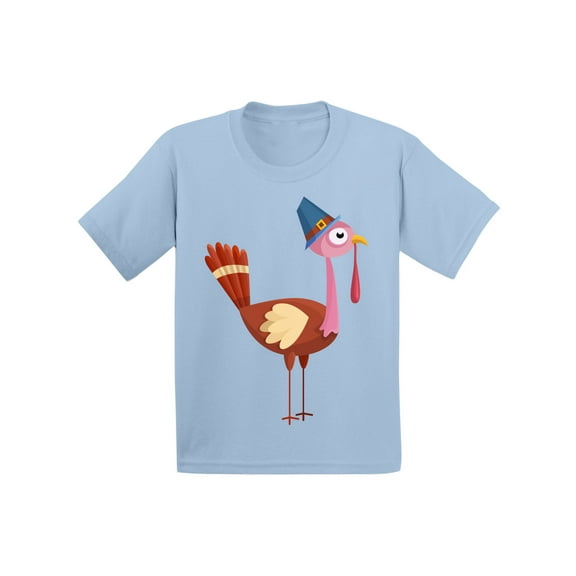 Awkward Styles Thanksgiving Shirts for Kids Toddler Turkey T-shirt