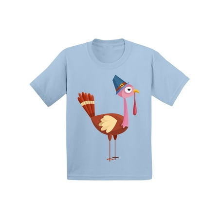 

Awkward Styles Toddler Thanksgiving Shirt Turkey T-shirt