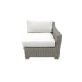 thumbnail image 1 of Coast Outdoor Wicker Patio Left Arm Sofa, 1 of 2