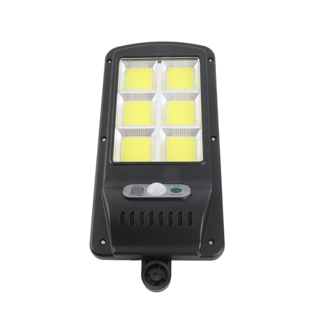 Solar LED Solar Street Light Intelligent Light Control System Adjustable Bracket Remote Sensing with 3 Modes for Garden Street Deck Patio Path