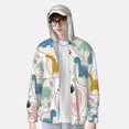 thumbnail image 4 of Easygdp Cute Dinosaurs Lightweight Long Sleeve Sun Shirt Sports long-Sleeved Sun Protective Clothing, Quick Drying Breathable - X-Large, 4 of 9