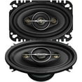 thumbnail image 3 of 2 Pioneer TS-A4671F 420W 4x6" A-Series 4-way 4-ohm Coaxial Car Speakers, 3 of 7