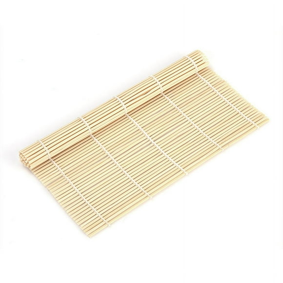 Queilt Sushi mat / Sushi Roller / Mat for Sushi - Bamboo Beige