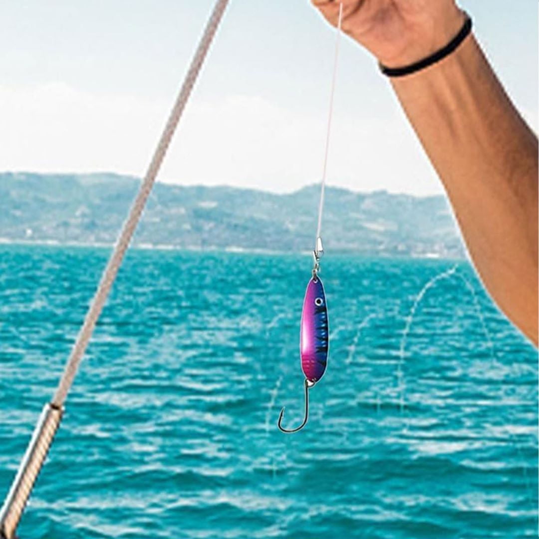 Haobuy Fishing Lures Set, Fish Bait Christmas Calendar, Xmas Surprise Gift  for Fishing Lover 12pcs 
