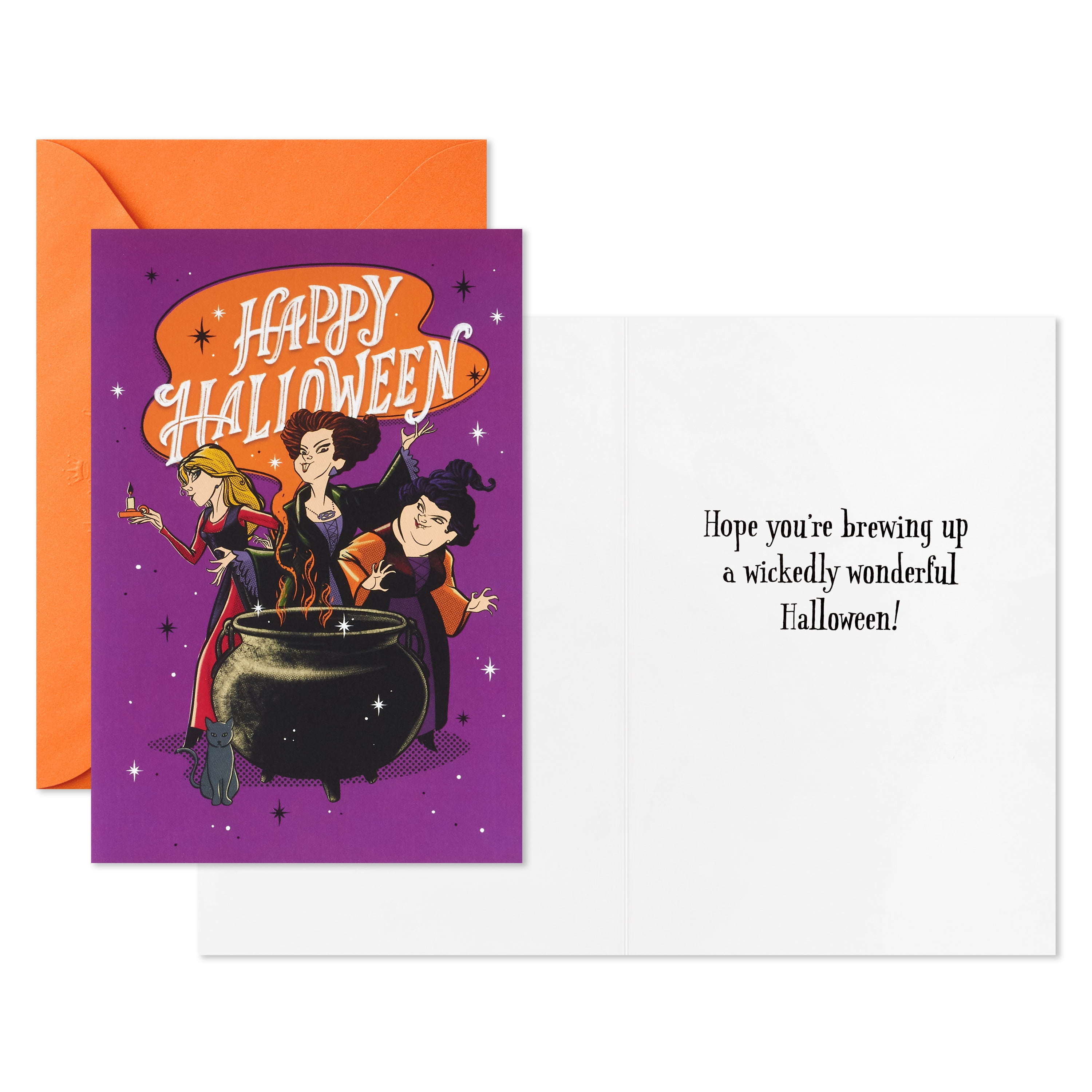 HMK Greeting Card HWN Witches