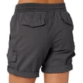 thumbnail image 2 of Hiking Cargo Shorts for Women Quick Dry Athletic Shorts for Camping Golf Summer Casual Shorts with Pockets, 2 of 5