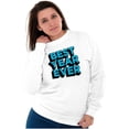 thumbnail image 3 of Best Year Ever Graduation Proud Grad Sweatshirt for Men or Women Brisco Brands M, 3 of 6