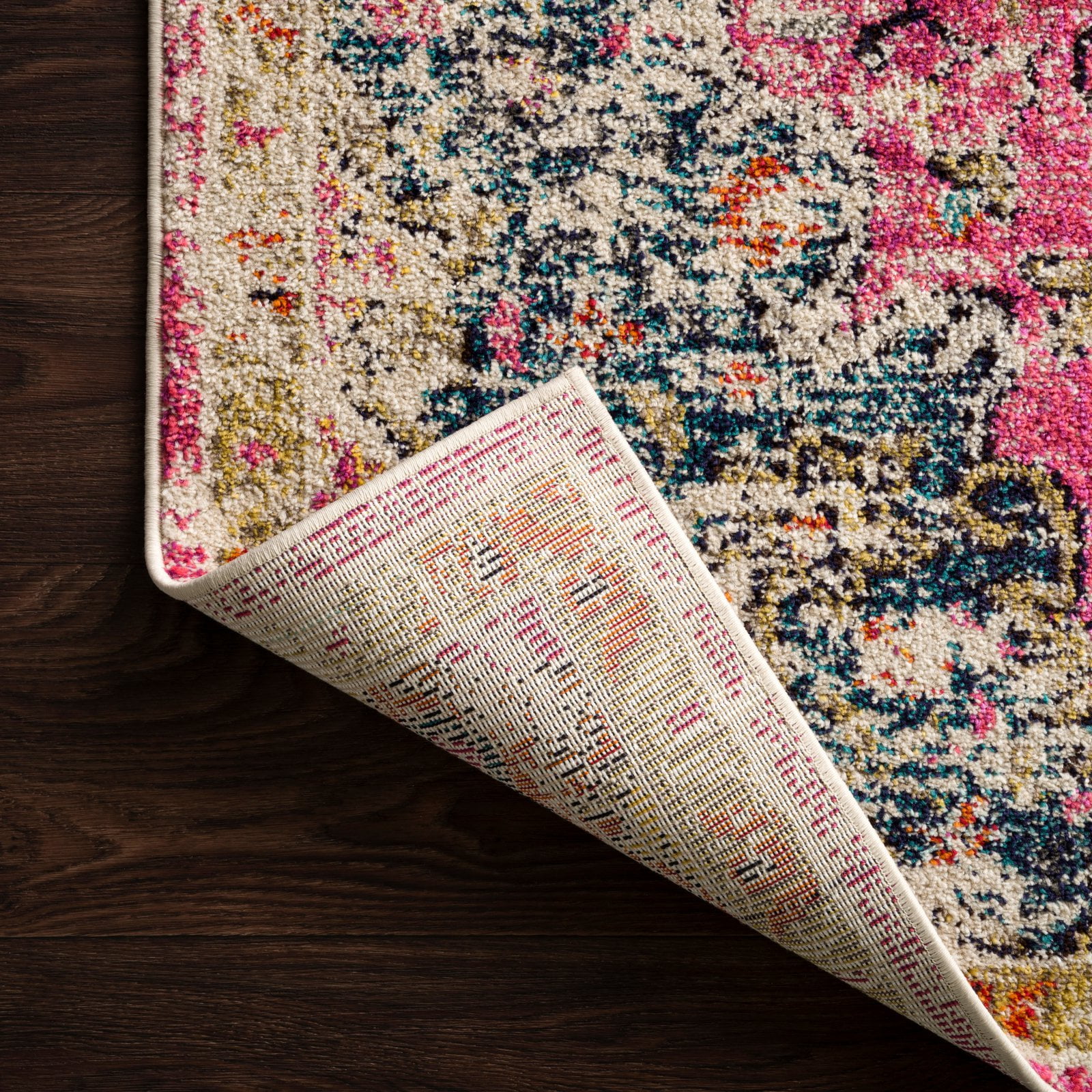 Loloi II Nadia Abstract Blue / Midnight Area Rug