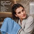 thumbnail image 4 of RIVERSIDE 6 Piece Towel Set Soft Quick Drying Cotton Bath Towel for Gym Spa and Bathroom - Electric Blue, 4 of 7