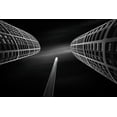 thumbnail image 2 of Vazan, Karol 24x17 Black Ornate Wood Framed with Double Matting Museum Art Print Titled - Sky Park, 2 of 4