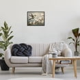 thumbnail image 2 of Stupell Industries Spring Hummingbird & Florals Animals Painting Black Framed Art Print Wall Art, 20 x 16, 2 of 8