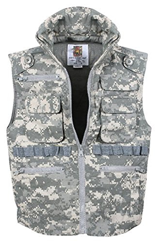 Boys $39.50 Camouflage & Tan Vest Size 4 