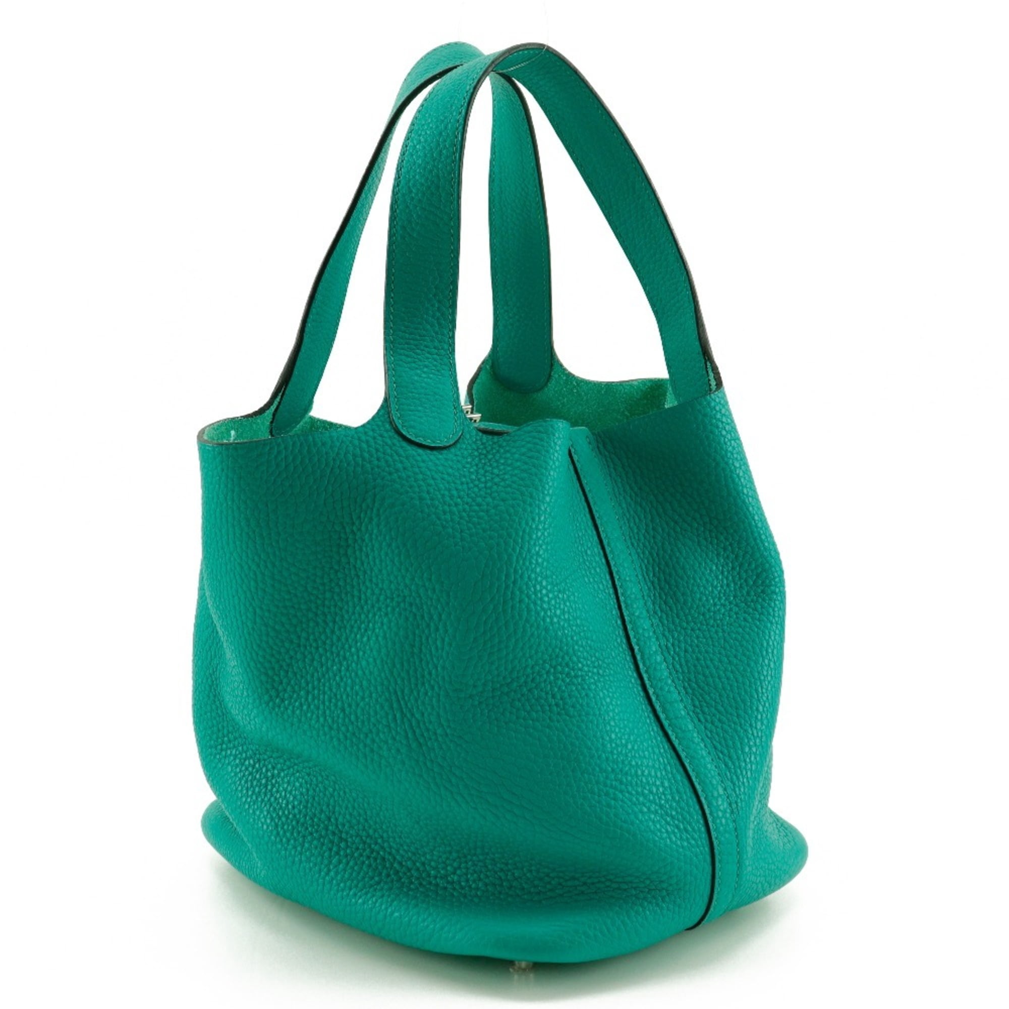 Pre-Owned Hermes HERMES Picotin Lock MM Handbag Taurillon  display picture 1