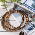 thumbnail image 6 of Bamboo Bag Handles 4 Pack Round Purse Handles ag Handle Replacements Handbag Decorative Purse Handle for Handmade Beach Bag Handbags Purse Handles Macrame Market Bags 5.9inch, 6 of 9
