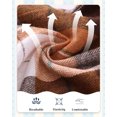 thumbnail image 7 of Yaoqi 2T Toddler Girl Dress 3T Child Girls Winter Clothing Ruffle Long Sleeves Plaid A-line Dress Bowknot One-piece Clothes Brown, 7 of 7