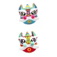 thumbnail image 1 of 2Pcs Embroidered Pillow Cover Square Velvet Chinese New Year Chair Car 42cm Baoblaze none, 1 of 8