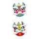 thumbnail image 1 of 2Pcs Embroidered Pillow Cover Square Velvet Chinese New Year Chair Car 42cm Baoblaze none, 1 of 8