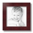 thumbnail image 2 of ArtToFrames 8x8" Cherry Picture Frame, Red Wood Poster Frame, with Regular Glass and Foam Backing 3/16 inch (FBPL-4333), 2 of 8