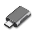thumbnail image 4 of ziyahi Type C to USB 3.0 Adapter Female to Male Multicolor Simple Style Power Adapters Plug Wear-resistant Converter for Phone PC Gray, 4 of 4