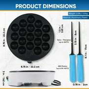 Takoyaki Maker Machine by StarBlue with Takoyaki Picks