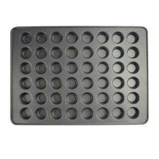 SILIVO 2-inch Deep Mini Muffin Pans Nonstick 24 Cup(2 Pack) - Mini Cupcake  Pans - Silicone Mini Muffin Tins for Muffins, Cupcakes and Egg Bites