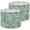 Color 4, variant on Chinoiserie Linen Drum Lampshades Botanical Birds Butterflies Green Leaves Flowers 13"x13"x10" Light Shade for Table Lamps Floor Lamp Shades Lampshade Replacement Assembly Required