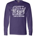 thumbnail image 3 of Inktastic Inspirational Quote in a World You Can Be Anything Be Kind Long Sleeve T-Shirt, 3 of 5