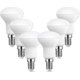thumbnail image 1 of Led Spot Light Bulb E14 R50 5w Incandescent Equivalent E14 40w, Cool White 6000k, 500lm, 120 Light, Ac 220v, Small Base Led Bulb For Kitchen Lighting, 1 of 5
