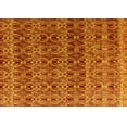 thumbnail image 1 of Ahgly Company Machine Washable Indoor Rectangle Abstract Yellow Modern Area Rugs, 7' x 10', 1 of 4