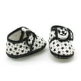 thumbnail image 5 of Newborn Baby Girl Shoes Bowknot Toddler Anti-Slip Prewalker With Magic Tape, 5 of 5