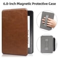 thumbnail image 2 of Lomubue Electronic Book Case Magnetic Shockproof Anti-fall Anti-fingerprint Waterproof Auto Sleep/Wake Function Handheld E-reader Protective Cover Shell for Kindle Paperwhite 5 11th 6.8 Inch, 2 of 10