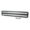 thumbnail image 1 of Ortronics TechChoice - Patch panel - CAT 5e - black - 2U - 48 ports, 1 of 1