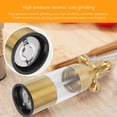 thumbnail image 6 of Xirurus 304 Stainless Steel Pepper Mill – Adjustable Coarseness, Refillable Ceramic Rotor, Manual Gold Finish Grinder, 6 of 7