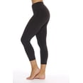 thumbnail image 2 of Just Love Yoga Capri Pants for Women (Black, Small), 2 of 3