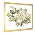 thumbnail image 2 of Designart 'Beautiful Bouquet With Roses and Hudrangea' Farmhouse Framed Art Print, 2 of 4