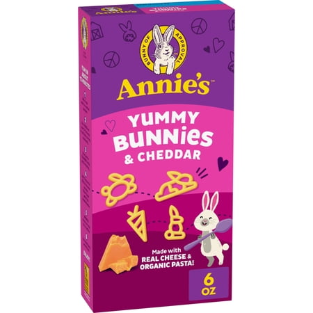 Annie's Bunny Pasta with Yummy Cheese Macaroni & Cheese, Made with Organic Pasta