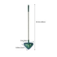 thumbnail image 3 of Rotating Microfiber Sweeping Mop | Stainless Steel Handle | Green | Versatile Home & Outdoor Floor Cleaner | High Absorbency | 1 Piece | Multiple Sizes | 200x28x23cm, 3 of 6