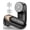 Black, variant on Fabric Shaver Lint Remover, Rechargeable Lint Shaver with 6-Leaf Blades, Sweater Defuzzer, Quickly Remove Fuzz Lint Balls for Clothes, Sweater, Couch, Blanket, Curtain, Wool, Cashmere