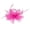 Pink, variant on Fascinators Hats for Women Clip Hairpin Wedding Tea Birdcage Veil