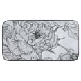thumbnail image 2 of WERPE Flowers Leaves Bug Square Floor Mat for Home Entrance Outside Entry Yard Floor Patio 19.68*39.37 in, 2 of 6
