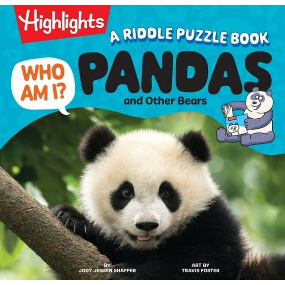 Who Am I? Who Am I? Pandas and Other Bears: Bear Riddle and Picture Book for Kids with Fun Animal Facts, Visual Puzzles and Guessi, (Hardcover)