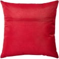 thumbnail image 2 of Violet Linen Seasonal Xmas Christmas Holiday Spirits Pattern, Polyester Embroidered Applique, Reindeer on White, 18 Inch x 18 Inch, Decorative Throw Pillow Cover, 2 of 7