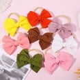 thumbnail image 3 of Elegant Bow Head Chain for Daily Wear - Nylon Elastic Headband with Soft Material and Gentle Decoration for Girls and Women, 3 of 4