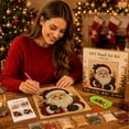 thumbnail image 5 of DIY Christmas Beaded Painting Art Kit with Frame,Christmas Pearl Beads Art Craft for Adults Beginner,Gemstone Diamond Dots Beads for Home Wall Decor,Healing Stress-Relieving, 5 of 9