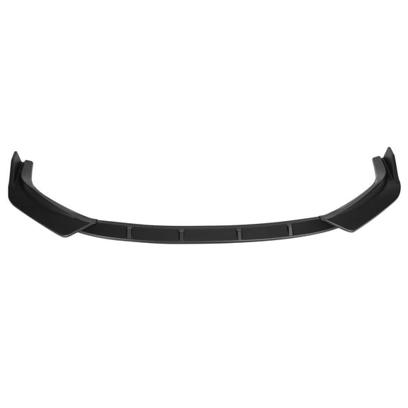 Ikon Motorsports Compatible with 14-16 Lexus IS F Sport IKON Style 3PCS Front Bumper Lip BodyKit Matte Black